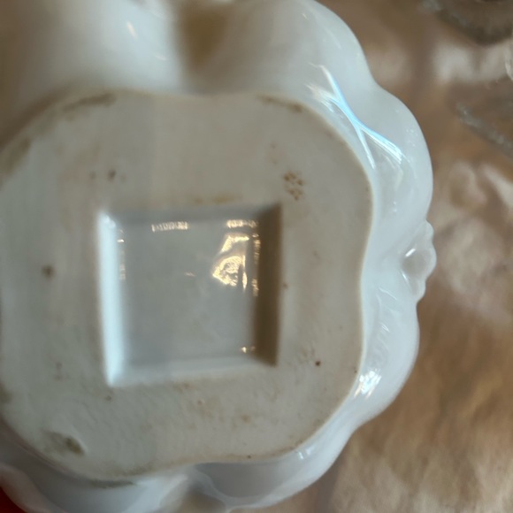 Antique yellow rose hat pin holder, hat pin, hand painted, cottage, Victorian - Picture 5 of 5